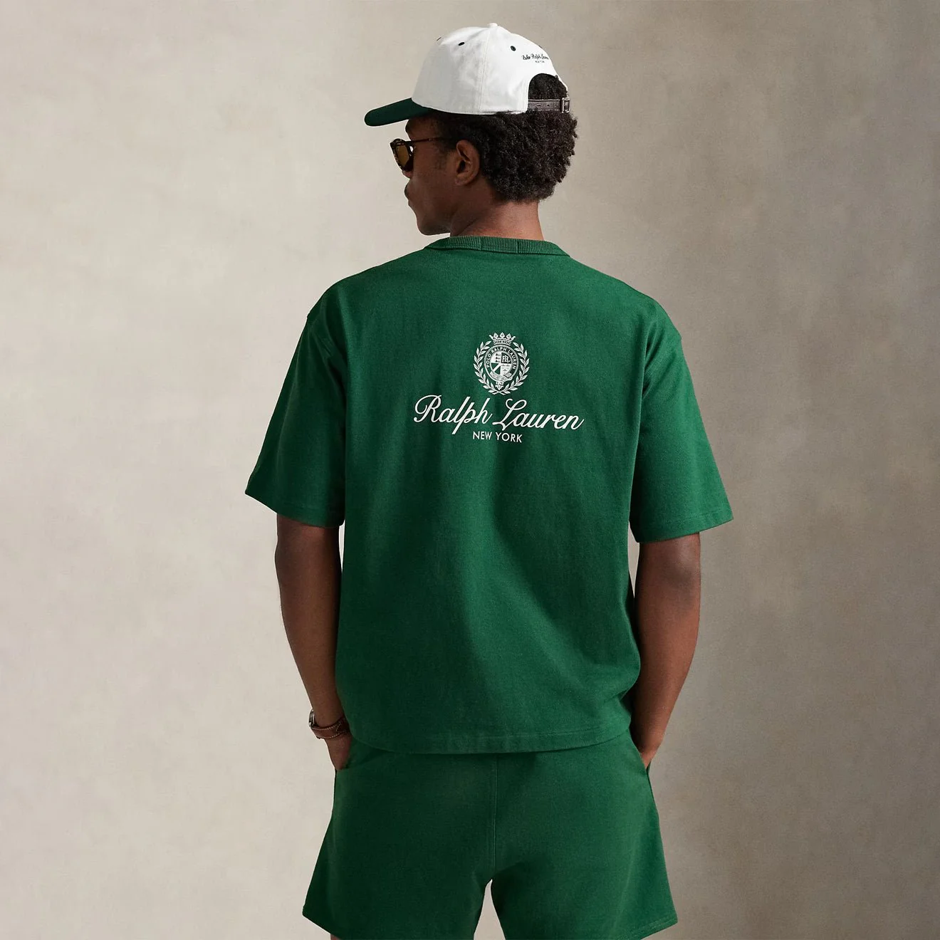 Polo Ralph Lauren Relaxed Fit Jersey Graphic T-shirt New Forest - Image 3