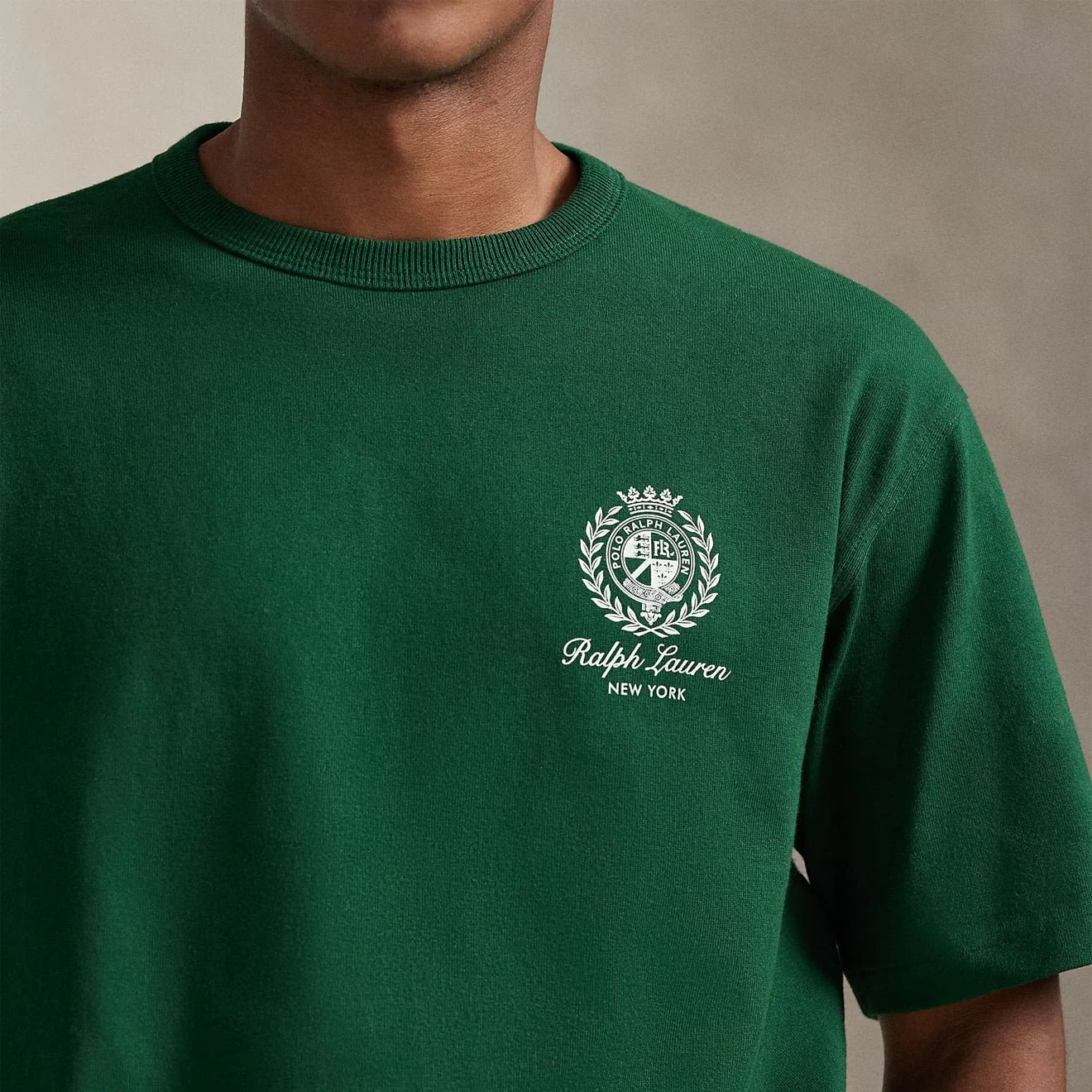 Polo Ralph Lauren Relaxed Fit Jersey Graphic T-shirt New Forest - Image 4