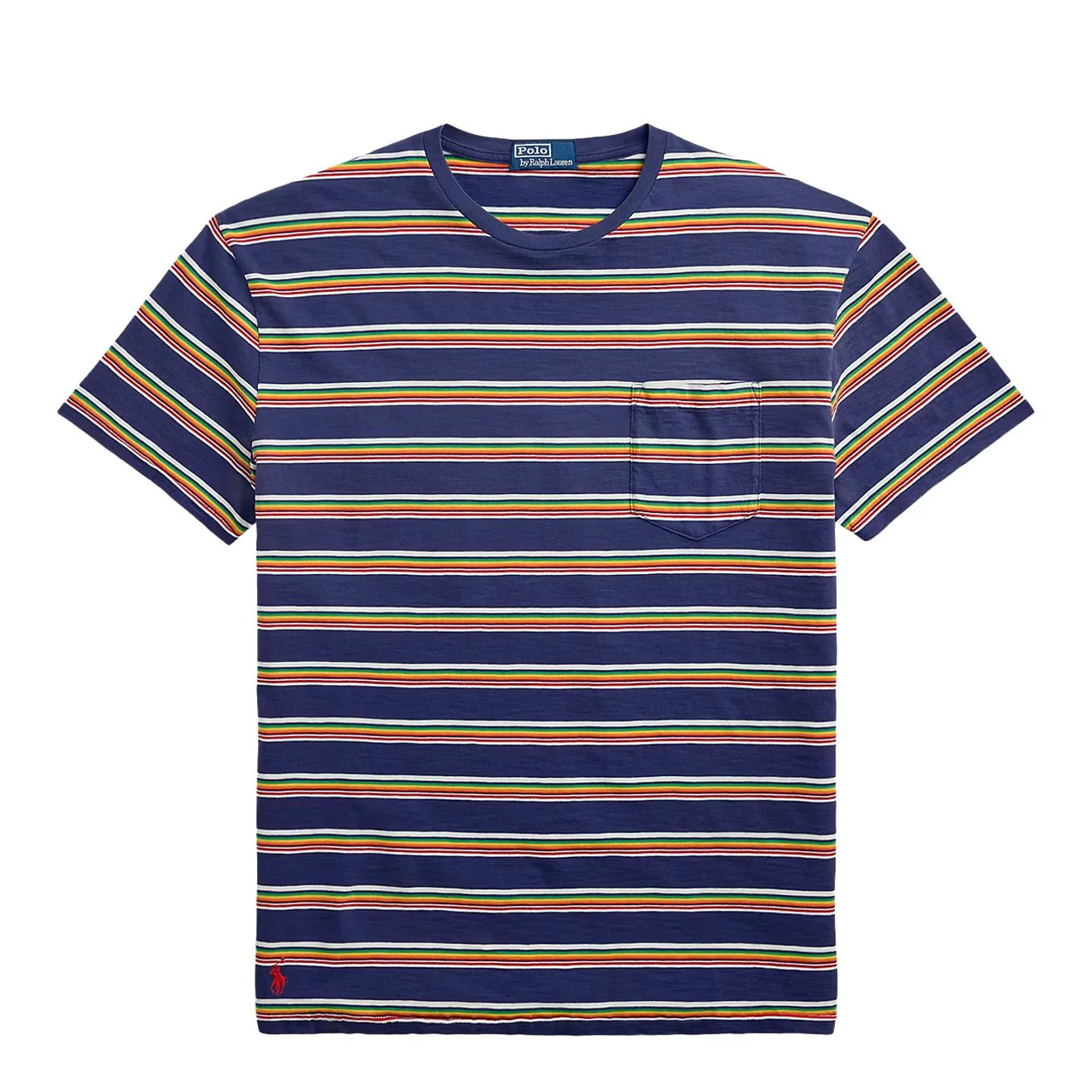 Polo Ralph Lauren Short Sleeve T Shirt Classic New Classic Navy Multi
