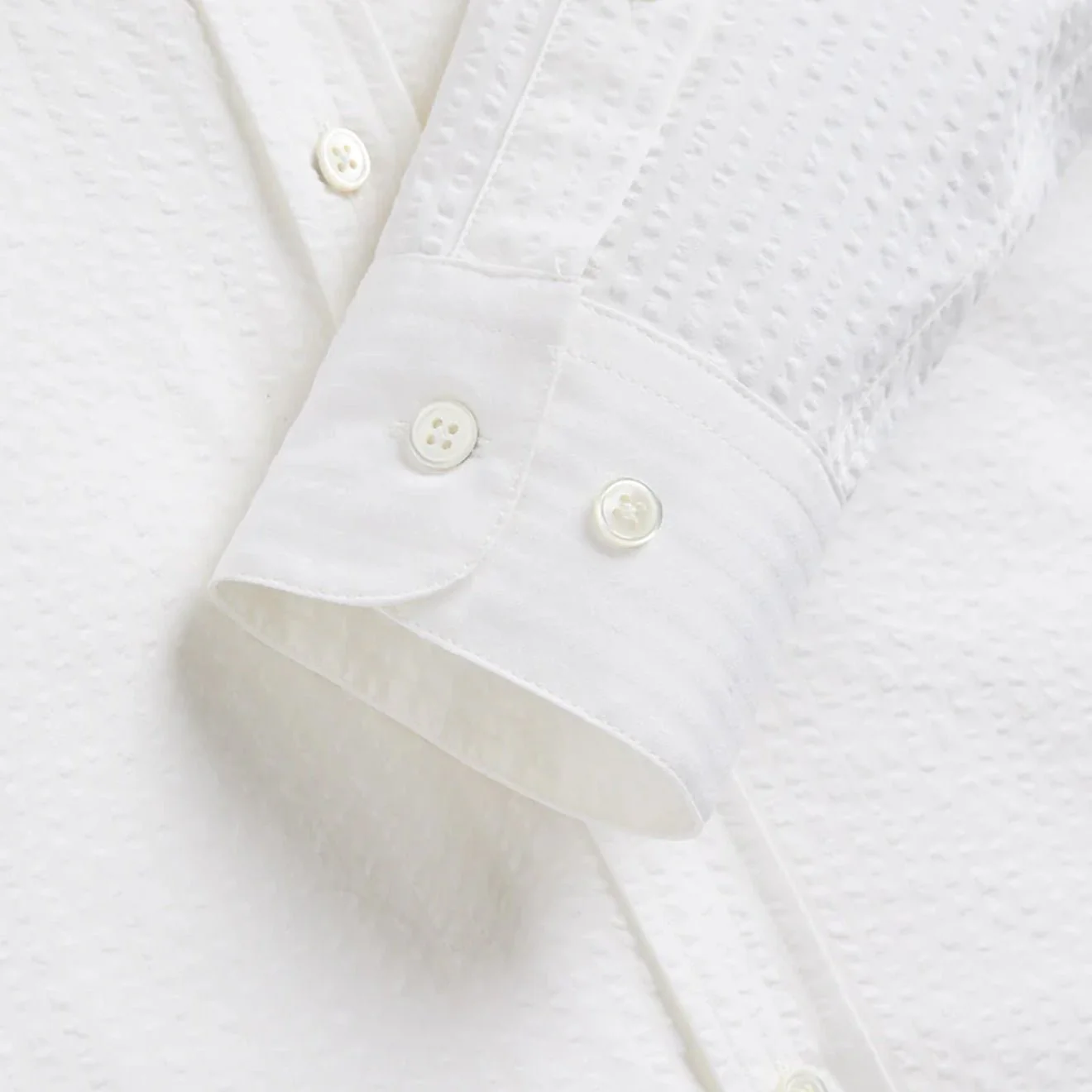 Portuguese Flannel Atlantico L/S Shirt White - Image 4
