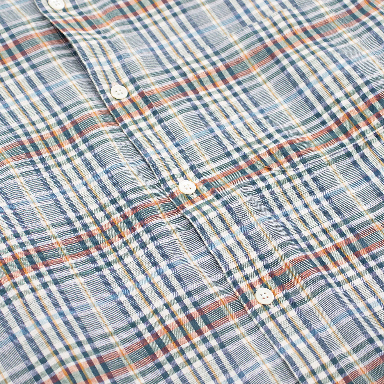 Portuguese Flannel L/S Oxford Button Down Shirt Summer Plaid - Image 2