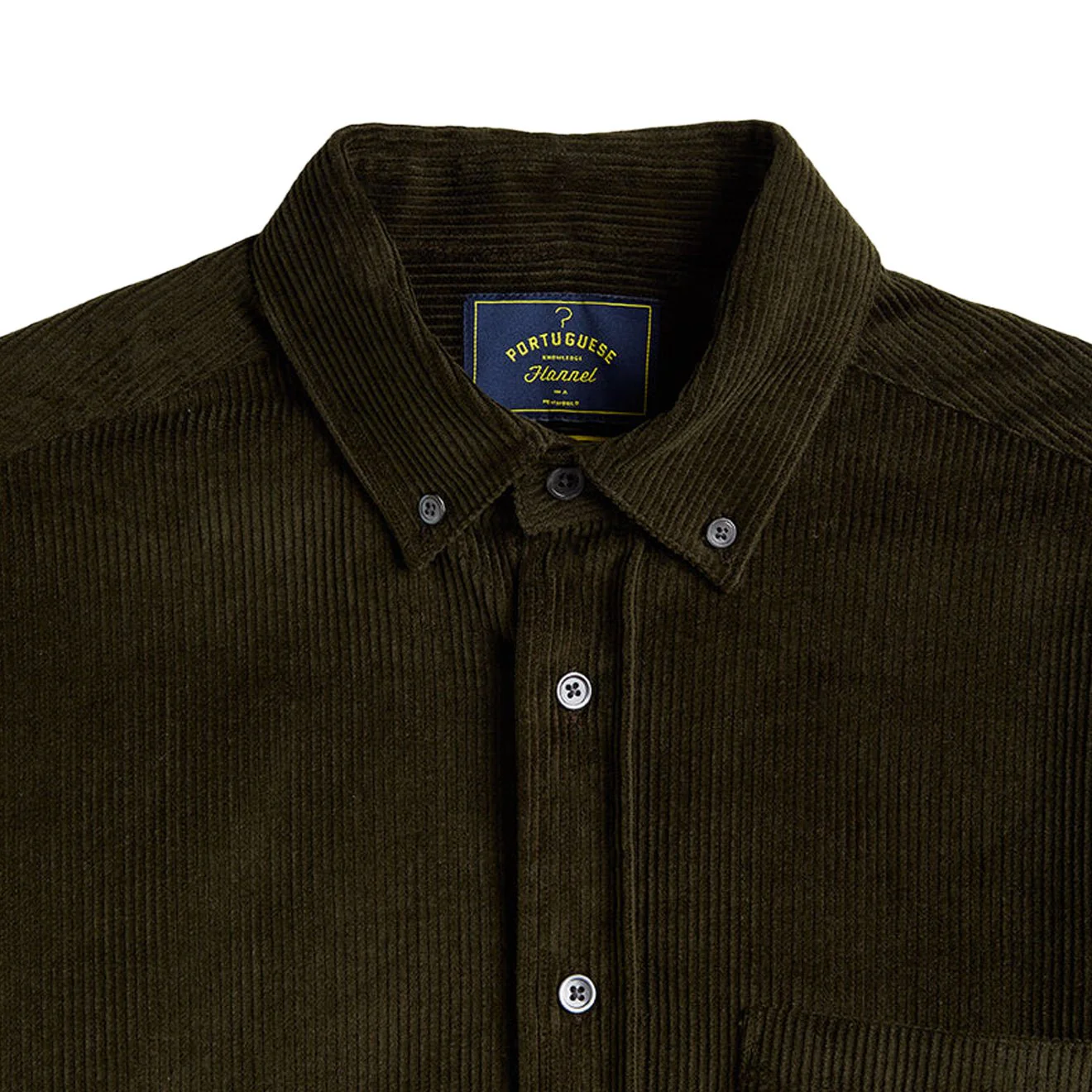 Portuguese Flannel Lobo 2.0 Button Down Olive - Image 2
