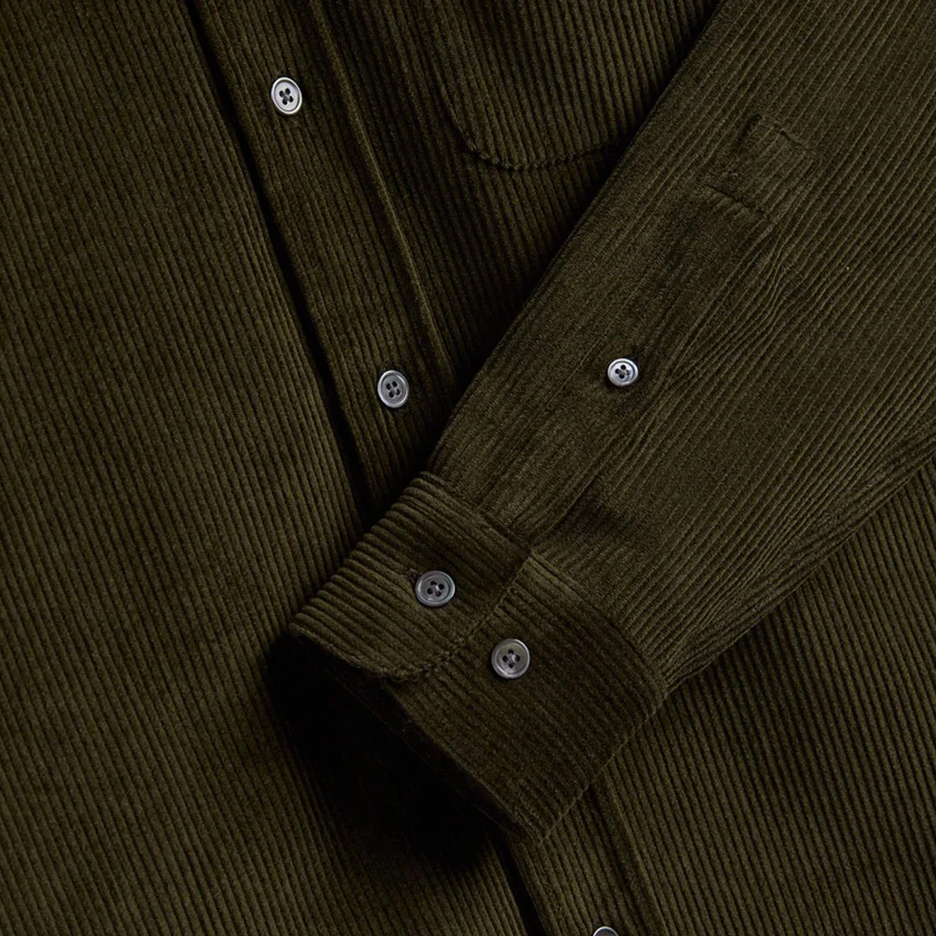Portuguese Flannel Lobo 2.0 Button Down Olive - Image 3