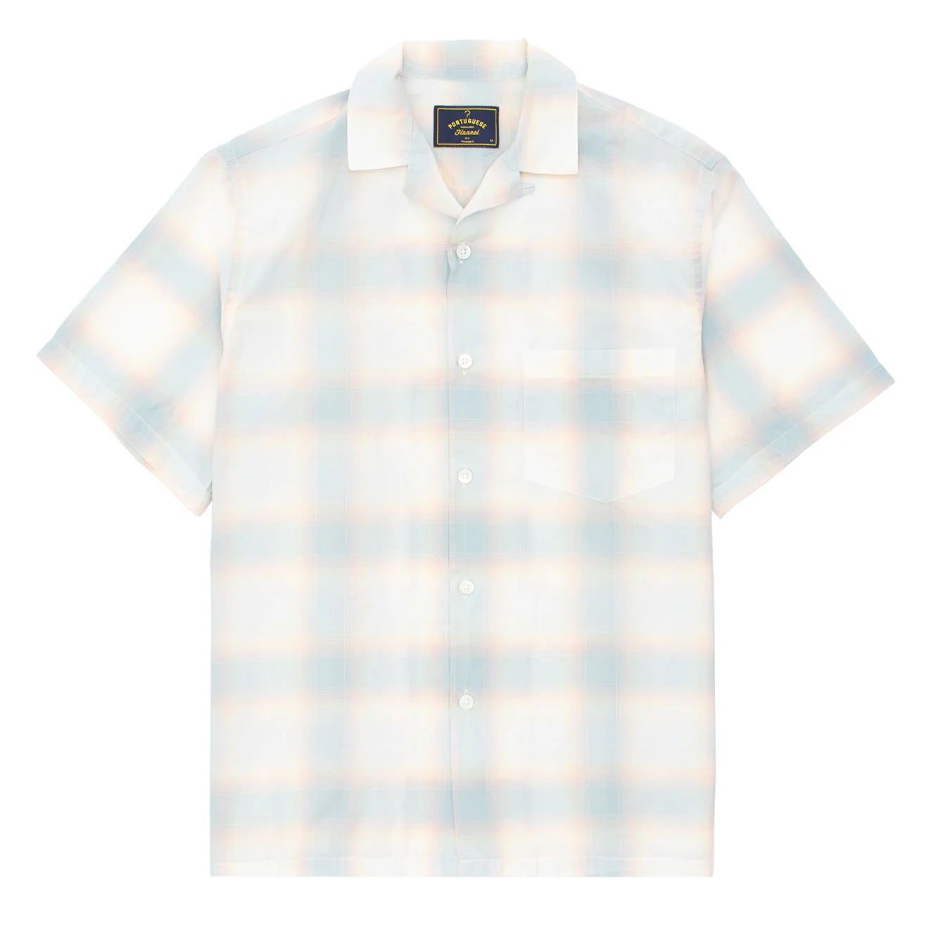 Portuguese Flannel S/S Camp Shirt Nuance Multi