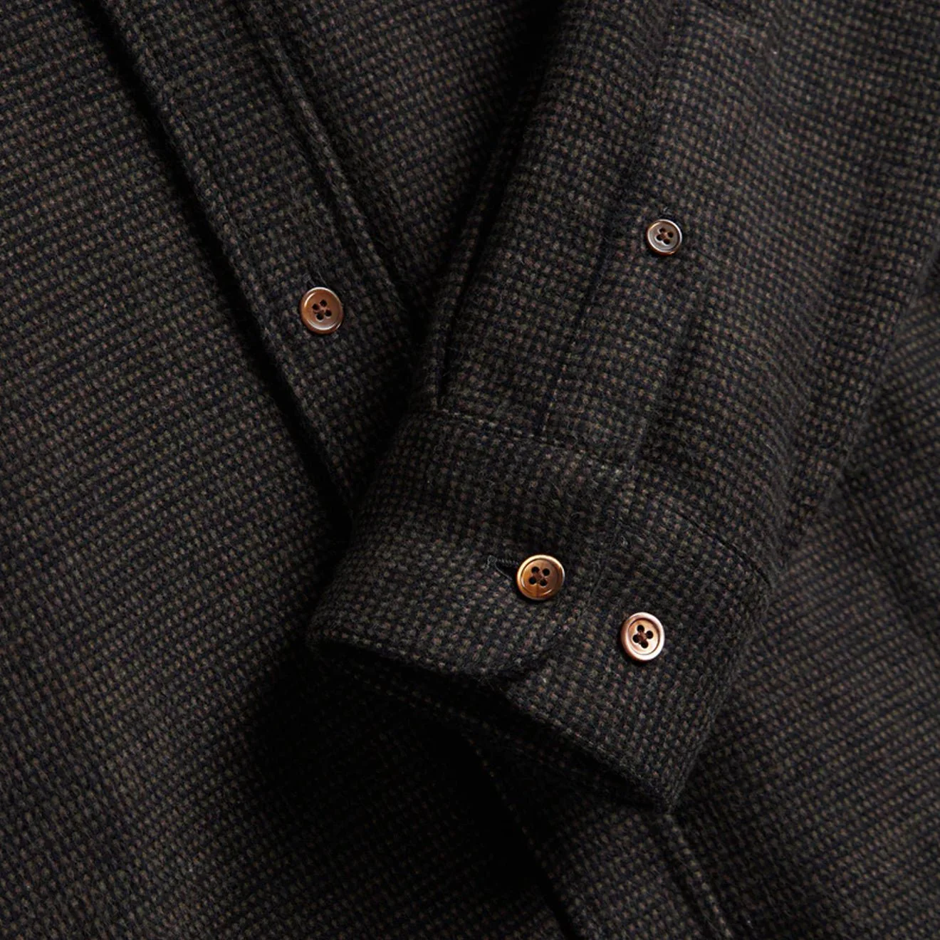 Portuguese Flannel Sounds L/S Shirt Button Down Brown - Image 3