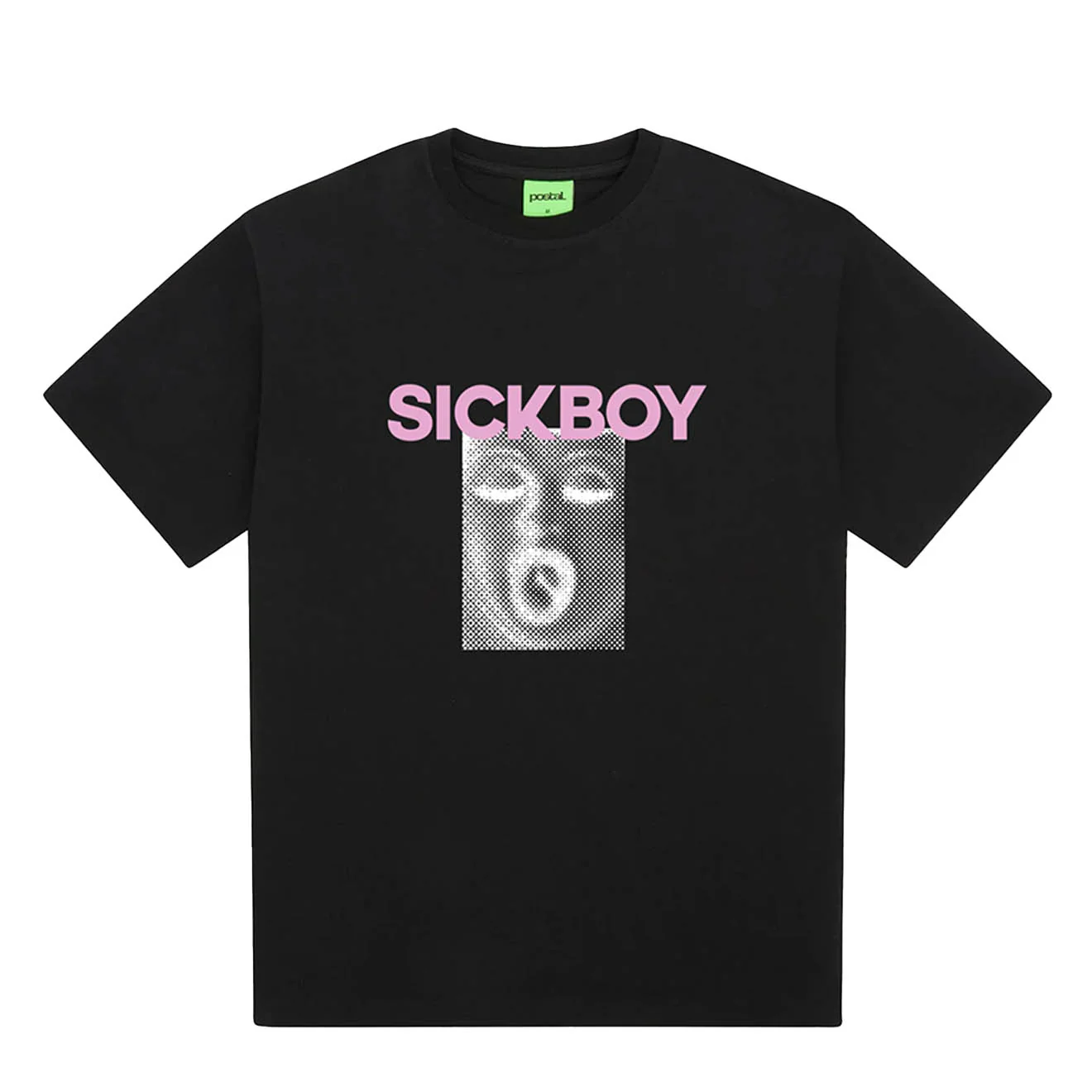Postal Sickboy Print Tee Black