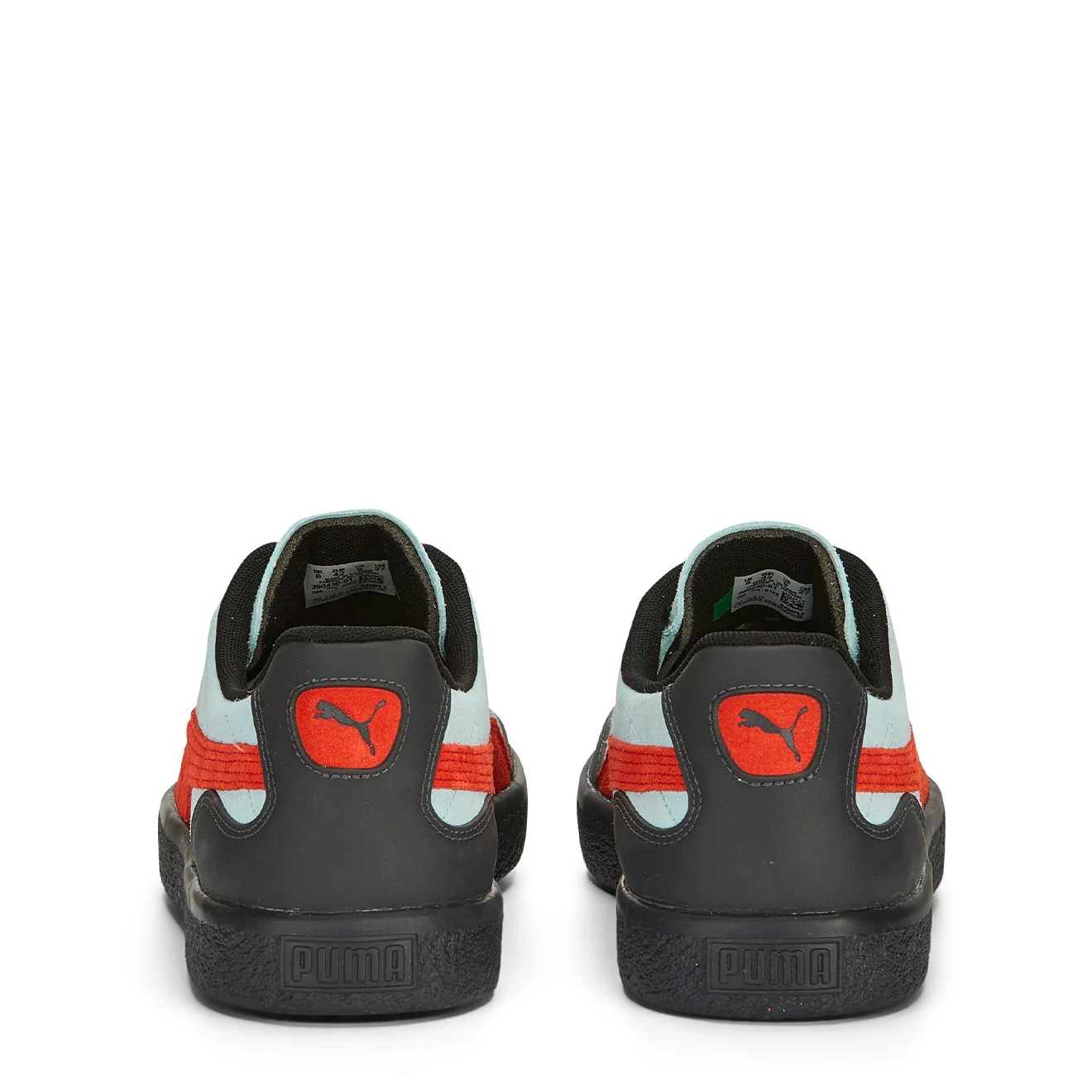 Puma Clyde Rubber PAM Trainer Light Aqua / Warm Earth - Image 3