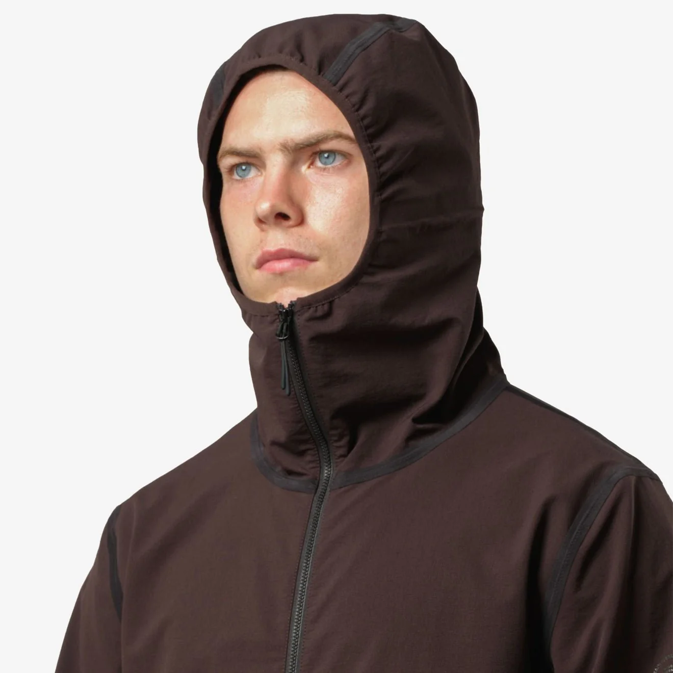 Purple Mountain Observatory Advanced Soft Shell Balaclava Chocolate - Image 4