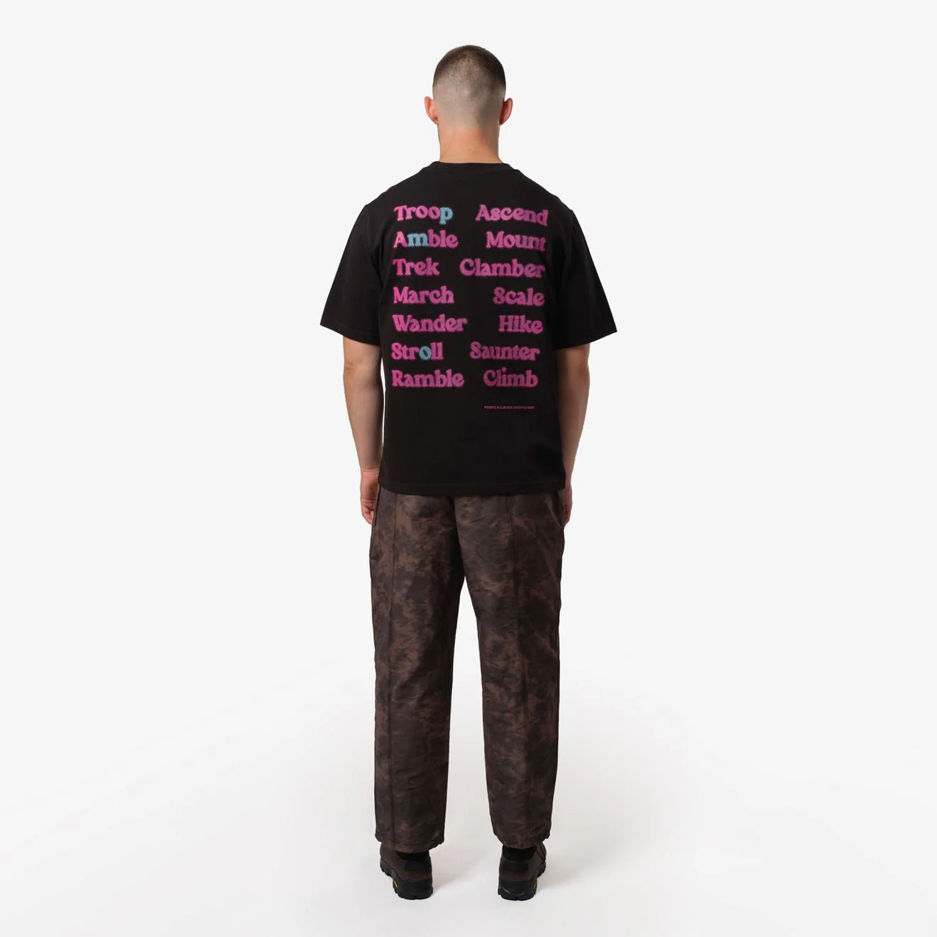 Purple Mountain Observatory Ascend S/S Tee Black - Image 4