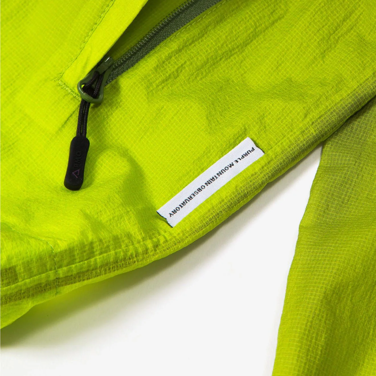 Purple Mountain Observatory Breeze Jacket Ombre Print Lime/Black - Image 3