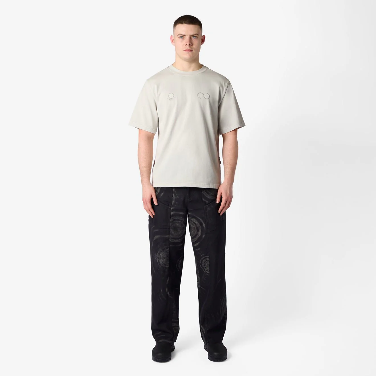 Purple Mountain Observatory Globe SS Tee Grey - Image 3