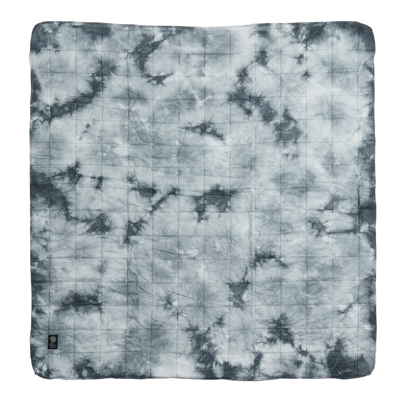 Purple Mountain Observatory Ice Dye Quilted Blanket Grey Tie Dye - Image 2