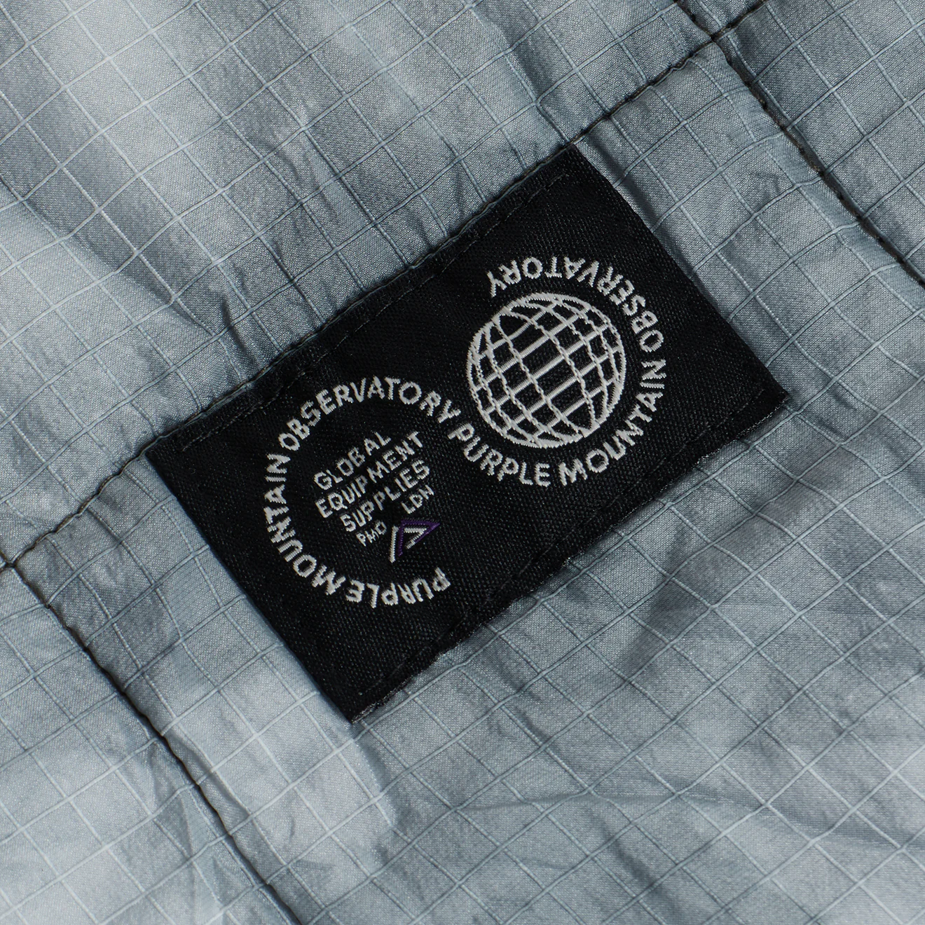 Purple Mountain Observatory Ice Dye Quilted Blanket Grey Tie Dye - Image 3