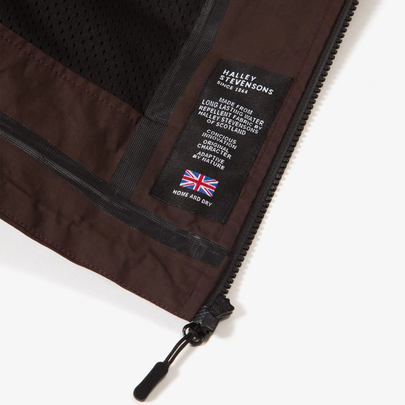 Purple Mountain Observatory Waxed Cygnus Jacket Terranova Burgundy - Image 3