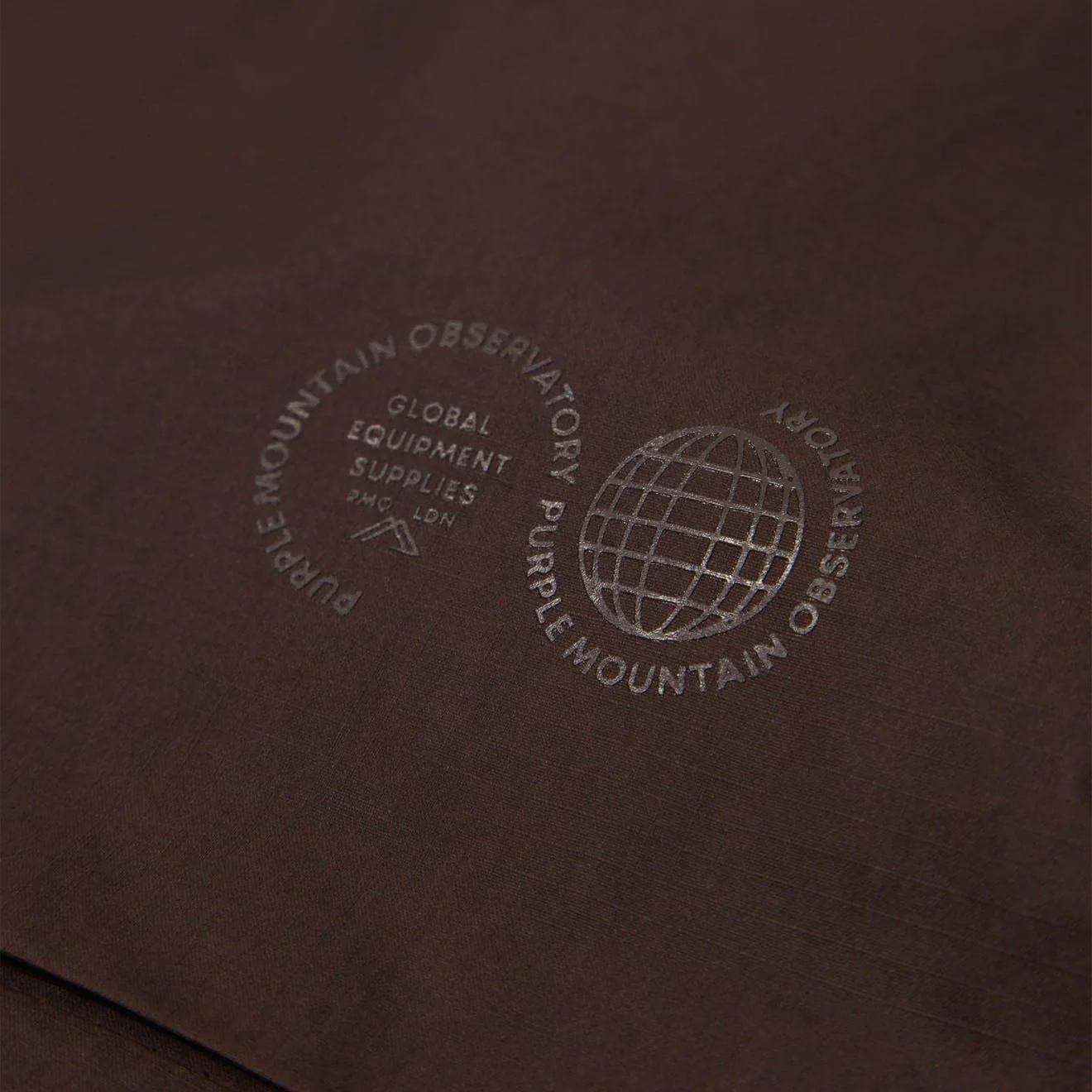 Purple Mountain Observatory Waxed Cygnus Jacket Terranova Burgundy - Image 5