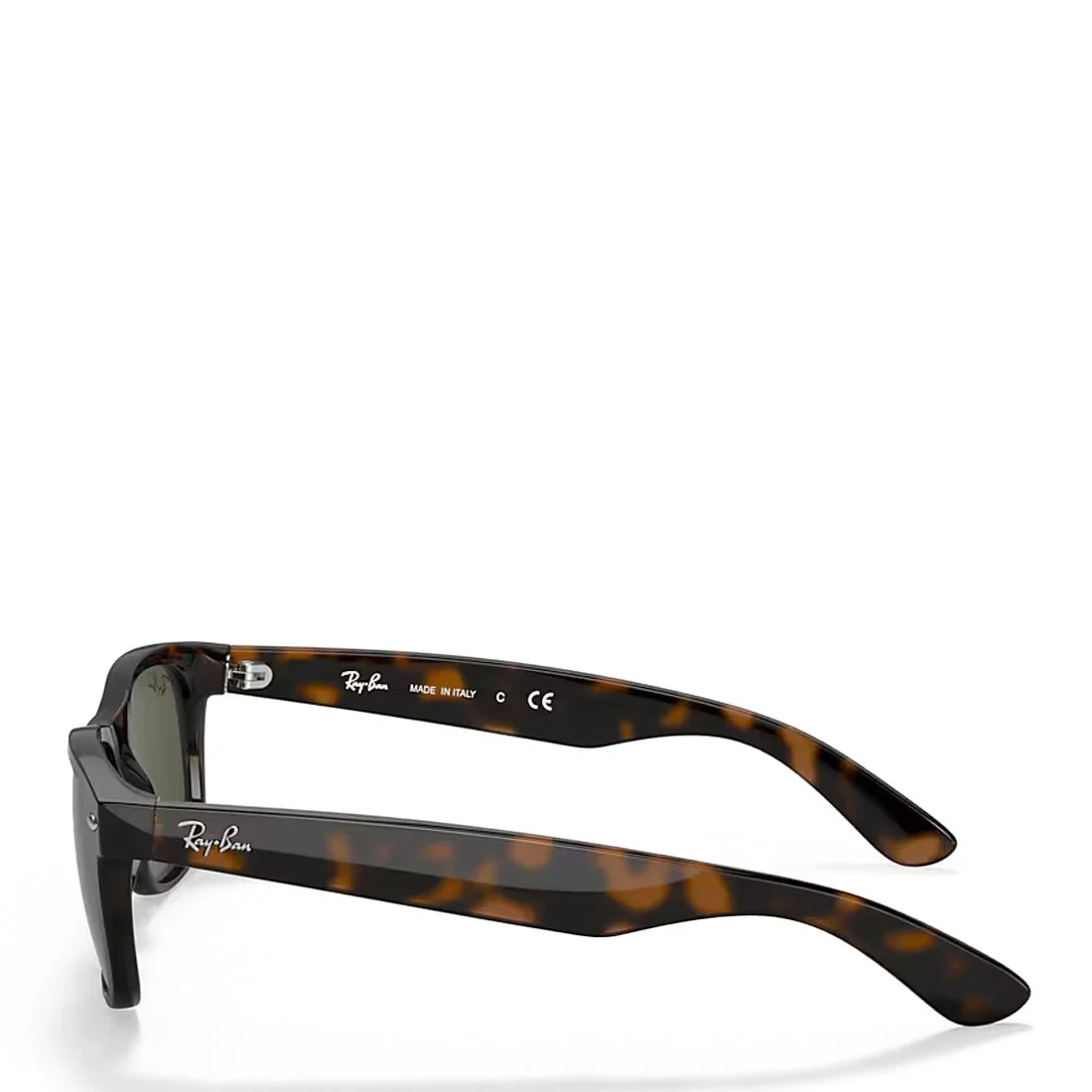 Ray-ban RB2132 902L 55 New Wayfarer Classic Sunglasses Polished Tortoise - Image 3