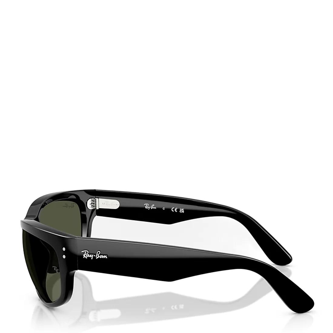 Ray-Ban RB2289 901/31 63 Mega Balorma Sunglasses Polished Black - Image 3