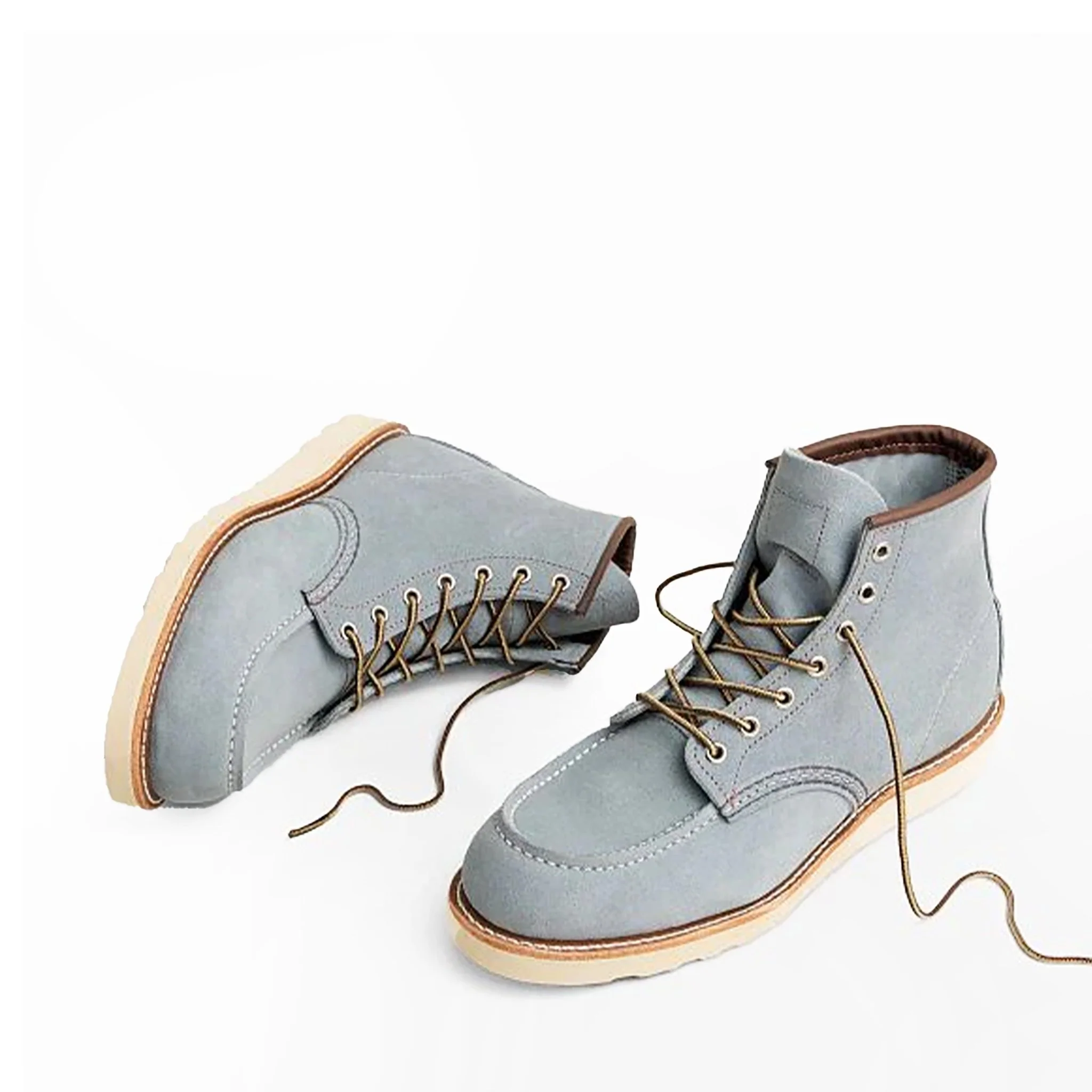 Red Wing 6-Inch Classic Moc Dusty Blue Abilene - Image 4