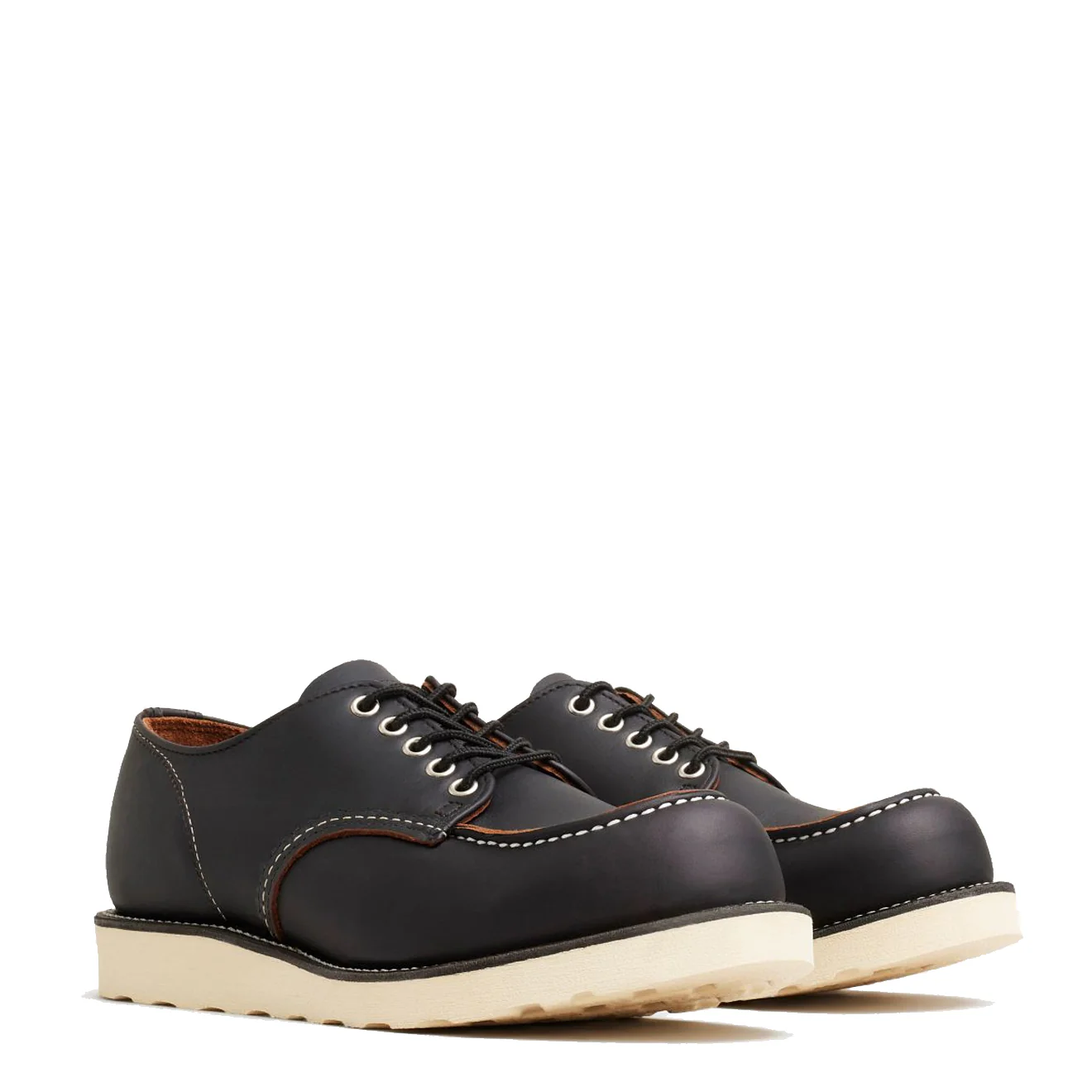 Red Wing Shop Moc Oxford Shoes Black Prairie - Image 3