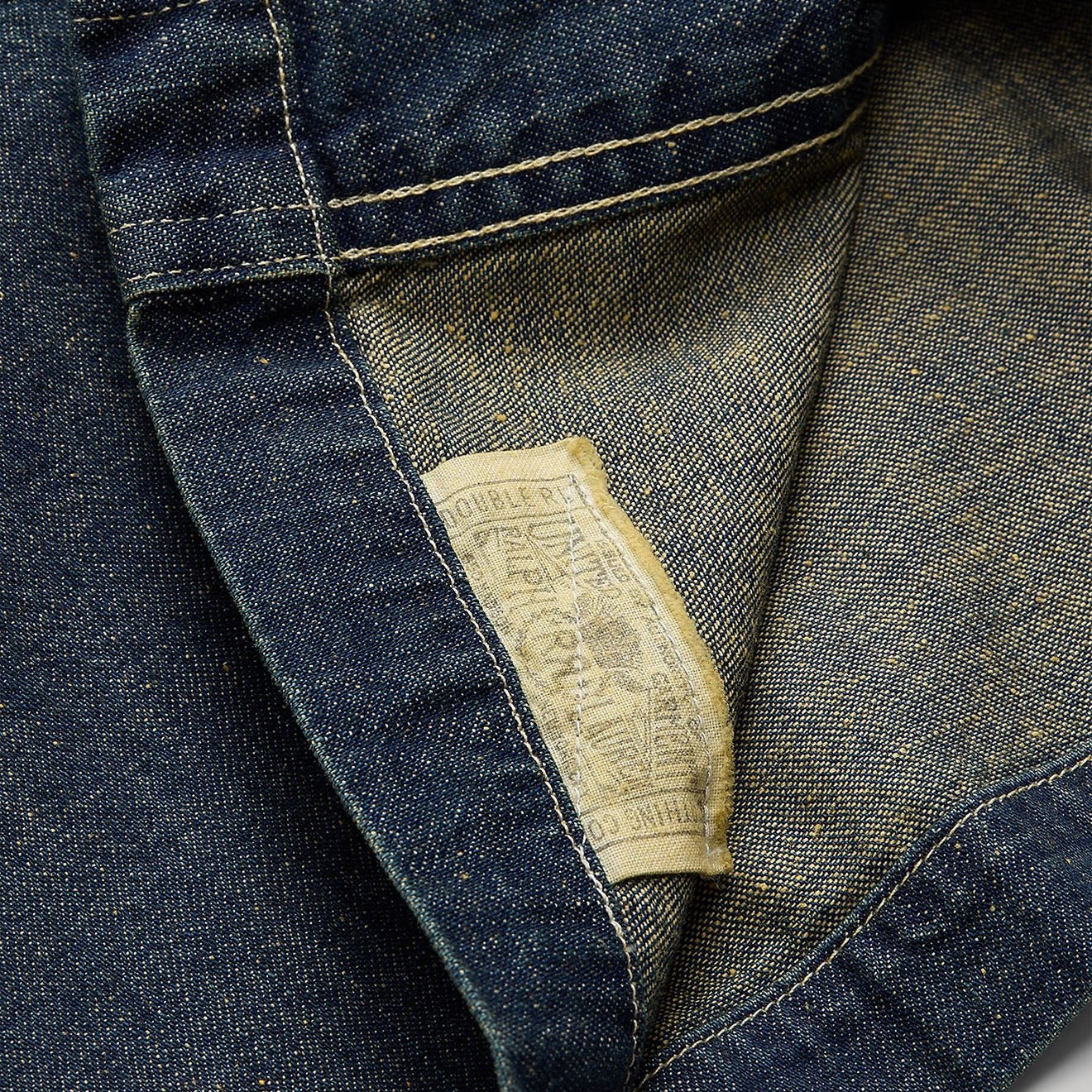 RRL By Ralph Lauren Indigo Denim Overshirt Dark Wash - Image 4