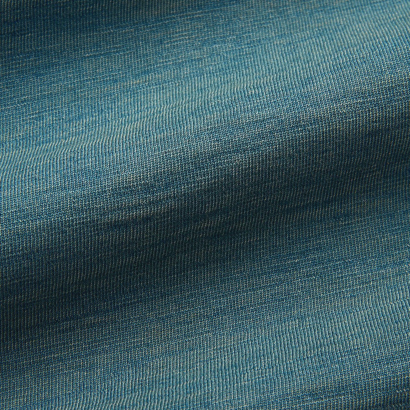 RRL by Ralph Lauren Indigo Jersey Pocket T-Shirt Washed Blue Indigo - Image 2