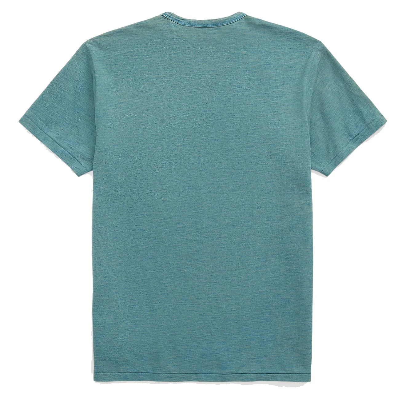 RRL by Ralph Lauren Indigo Jersey Pocket T-Shirt Washed Blue Indigo - Image 5