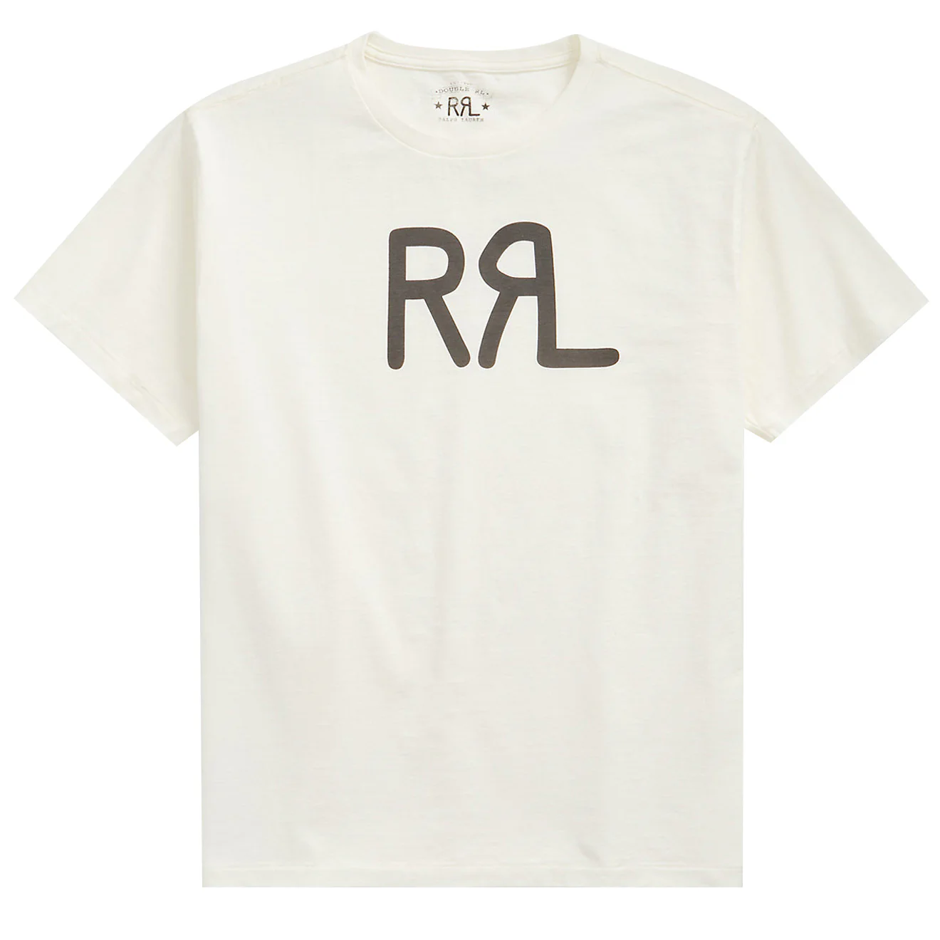 RRL by Ralph Lauren Logo Jersey T-Shirt Paper White