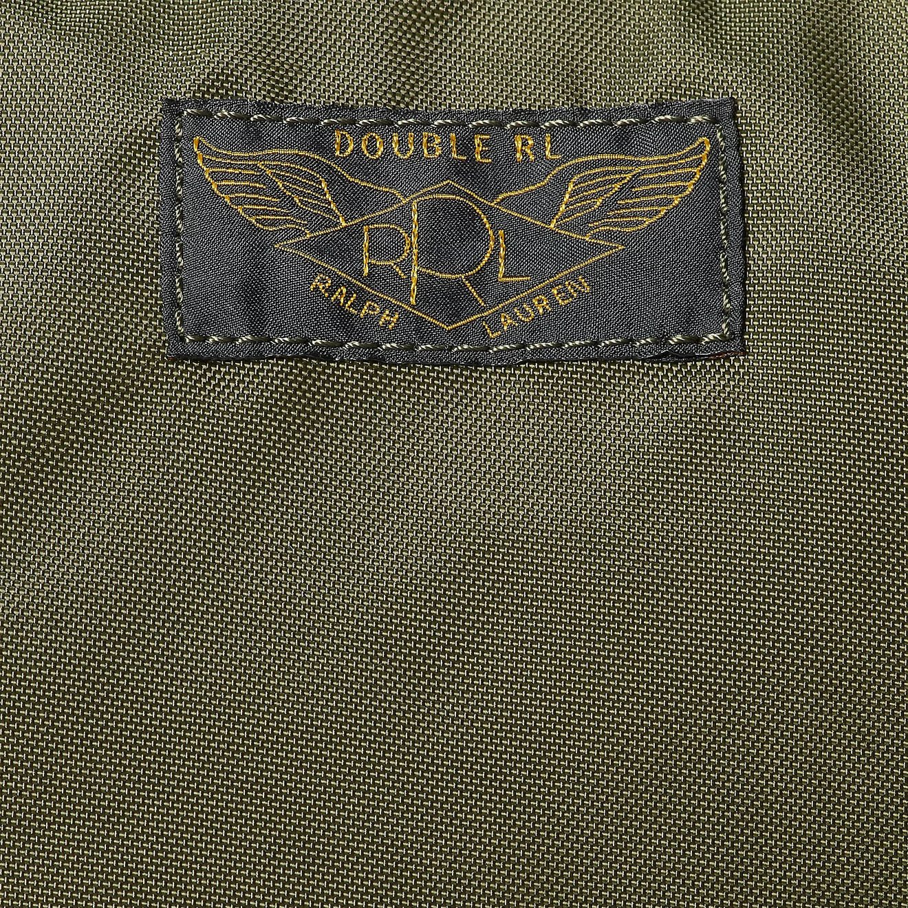 RRL By Ralph Lauren Nylon Utility Duffel Olive Drab - Image 4