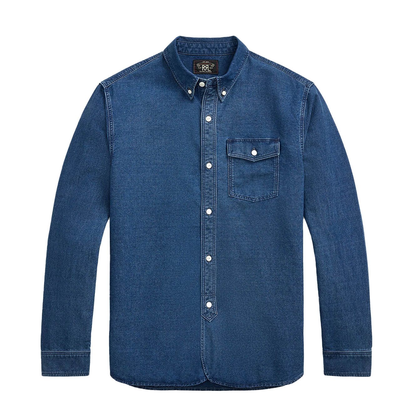 RRL By Ralph Lauren Oxford Workshirt Shirt Indigo