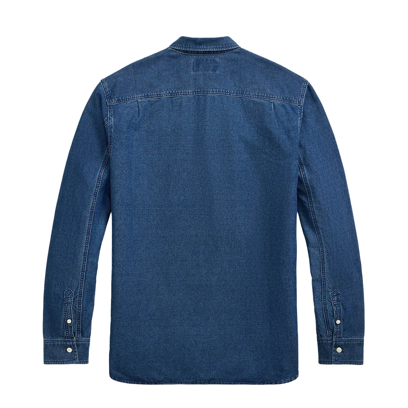 RRL By Ralph Lauren Oxford Workshirt Shirt Indigo - Image 2