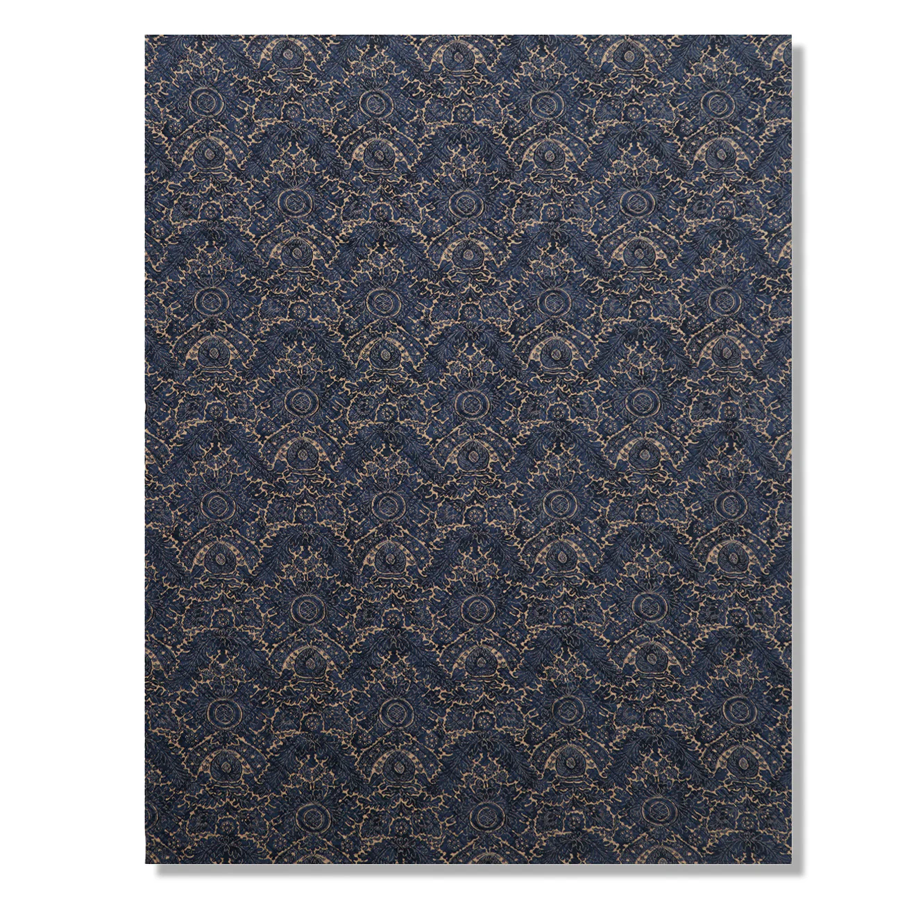 RRL by Ralph Lauren Queen Blanket Indigo / Cream