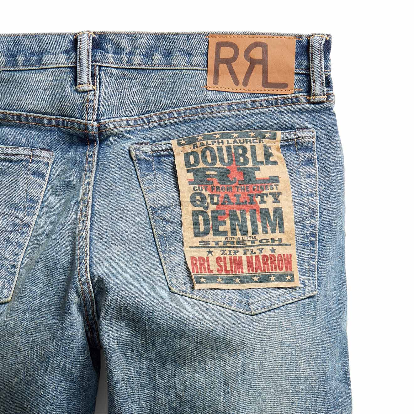 RRL by Ralph Lauren Slim Fit Jeans Eakins Wash - Image 5