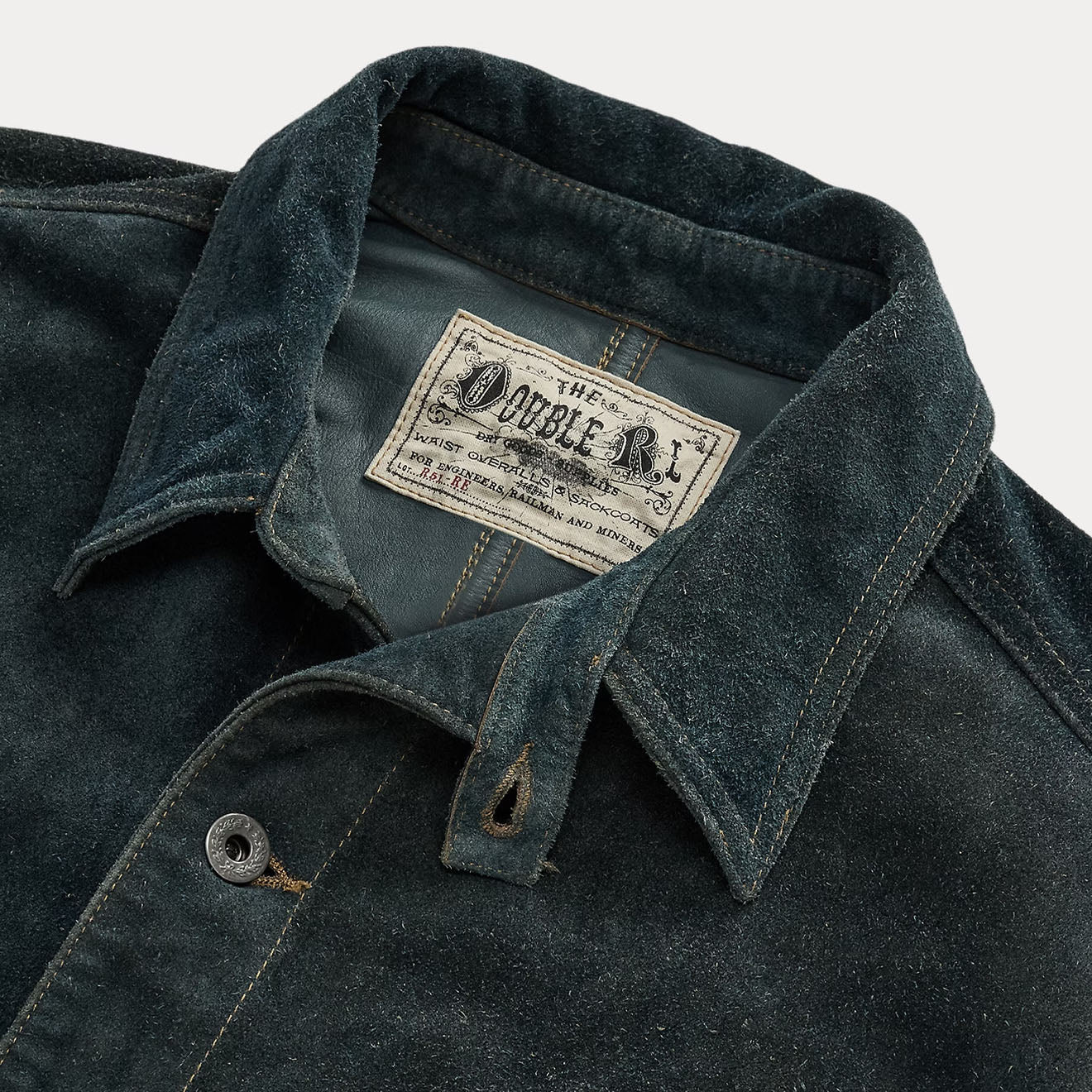 RRL By Ralph Lauren Theodore Unlined Field Jacket Vintage Indigo - Image 3