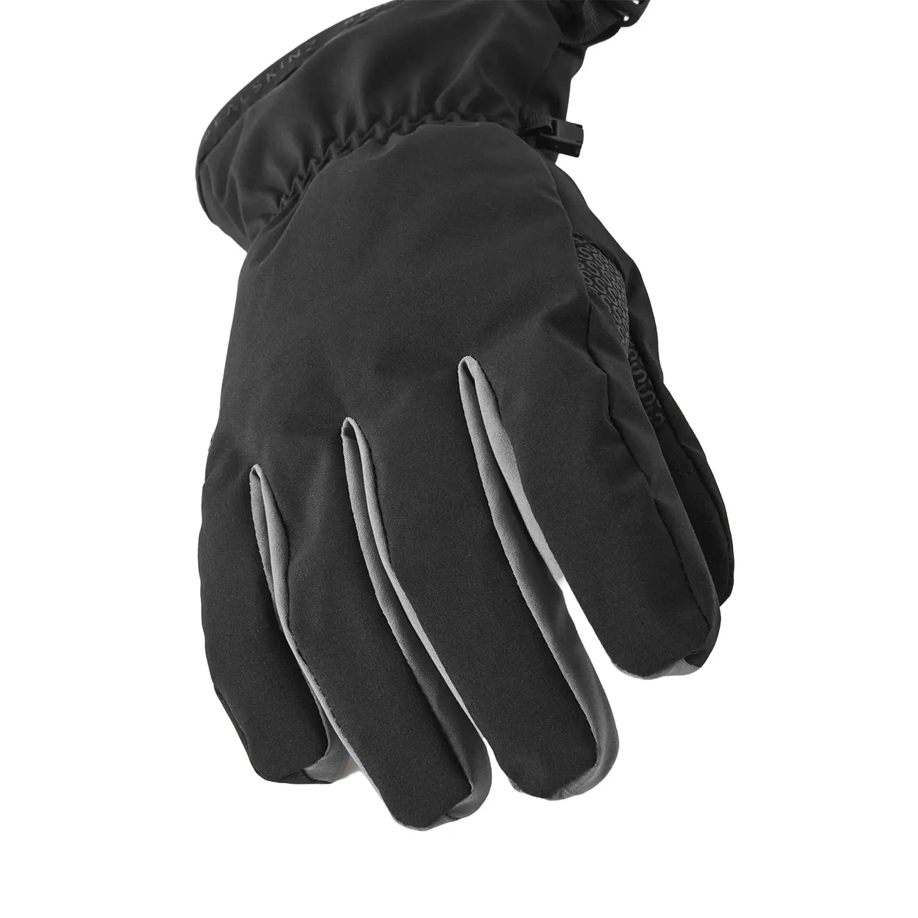 Sealskinz Drayton WP Lightweight Gauntlet Glove Black - Image 2
