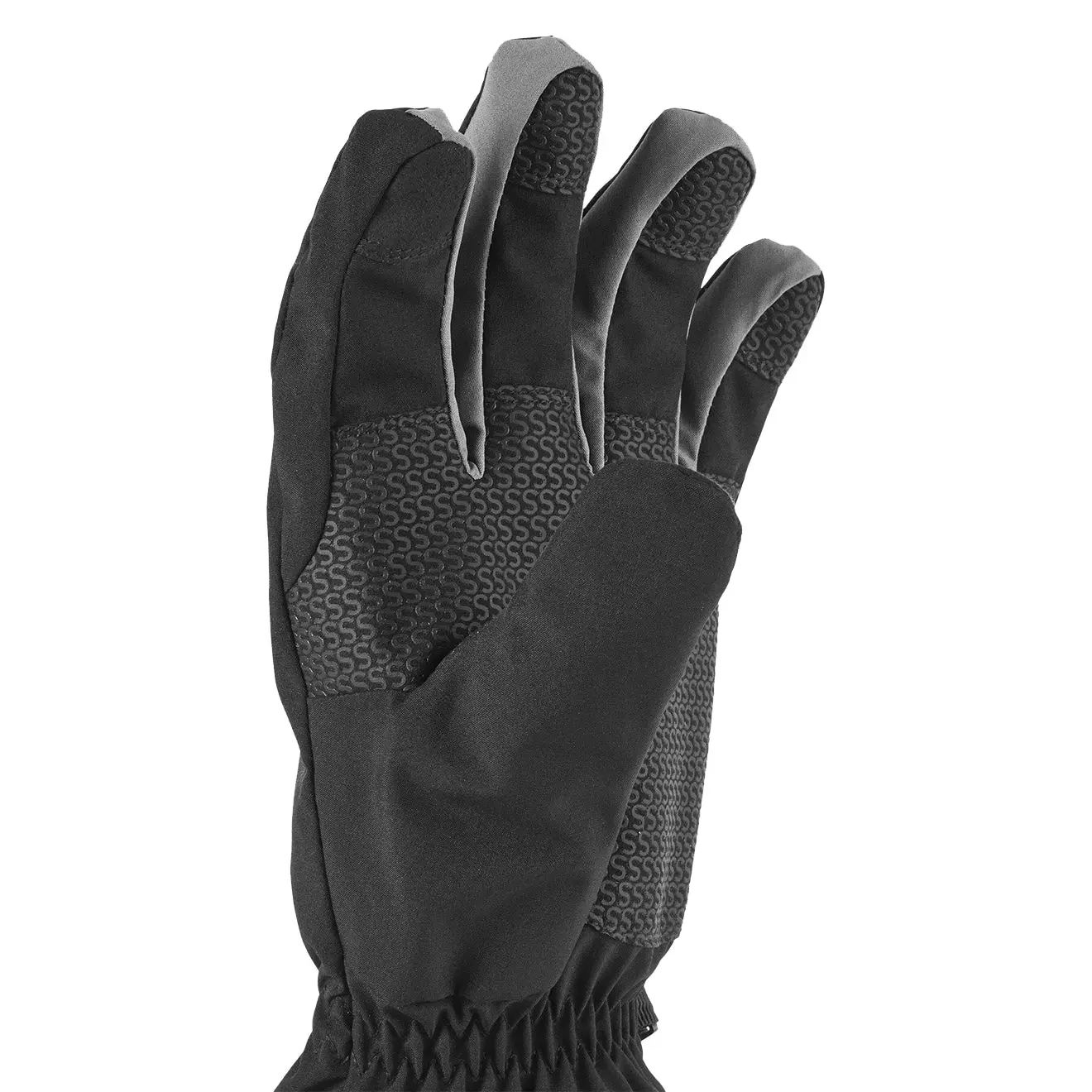 Sealskinz Drayton WP Lightweight Gauntlet Glove Black - Image 3