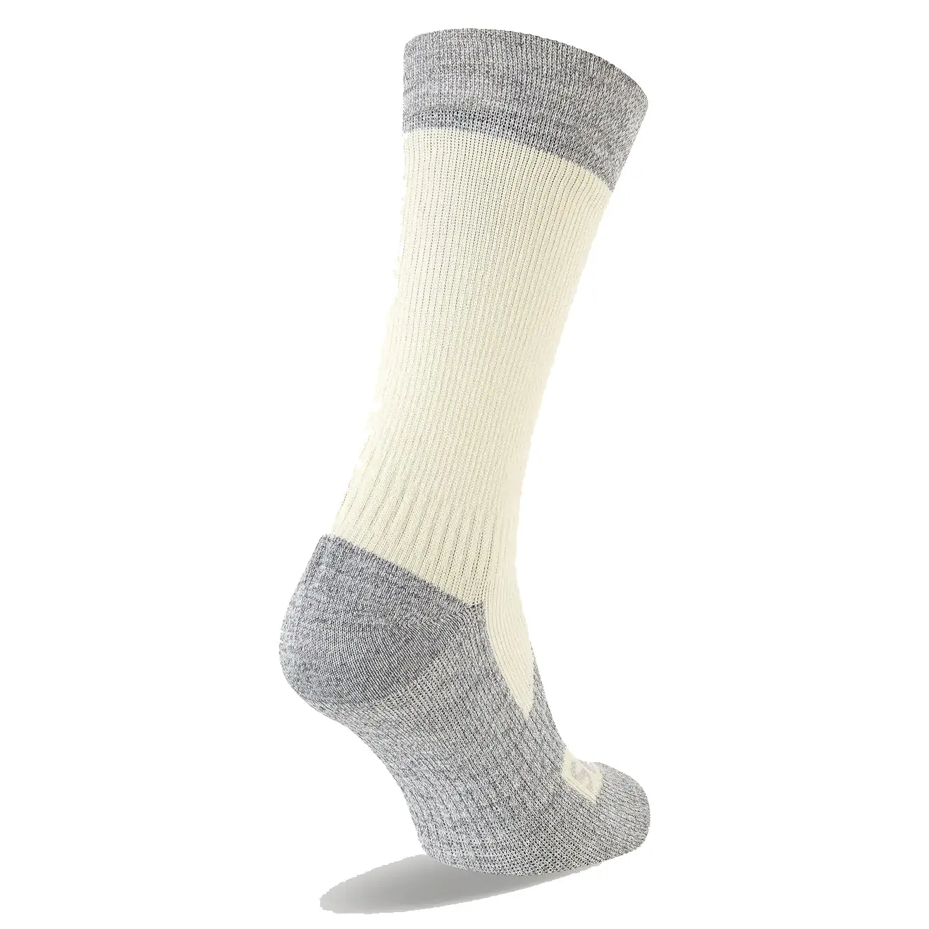 Sealskinz Raynham WP Sock Cream / Grey Marl - Image 2