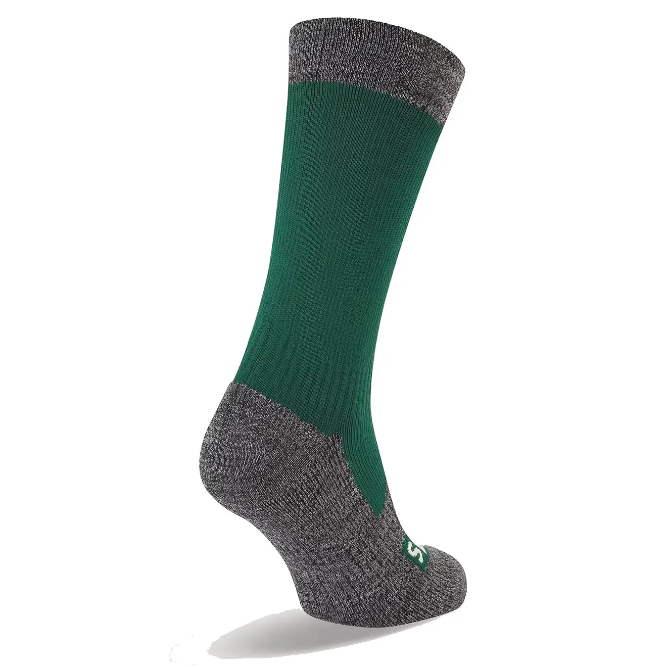 Sealskinz Raynham WP Sock Green / Grey Marl - Image 2