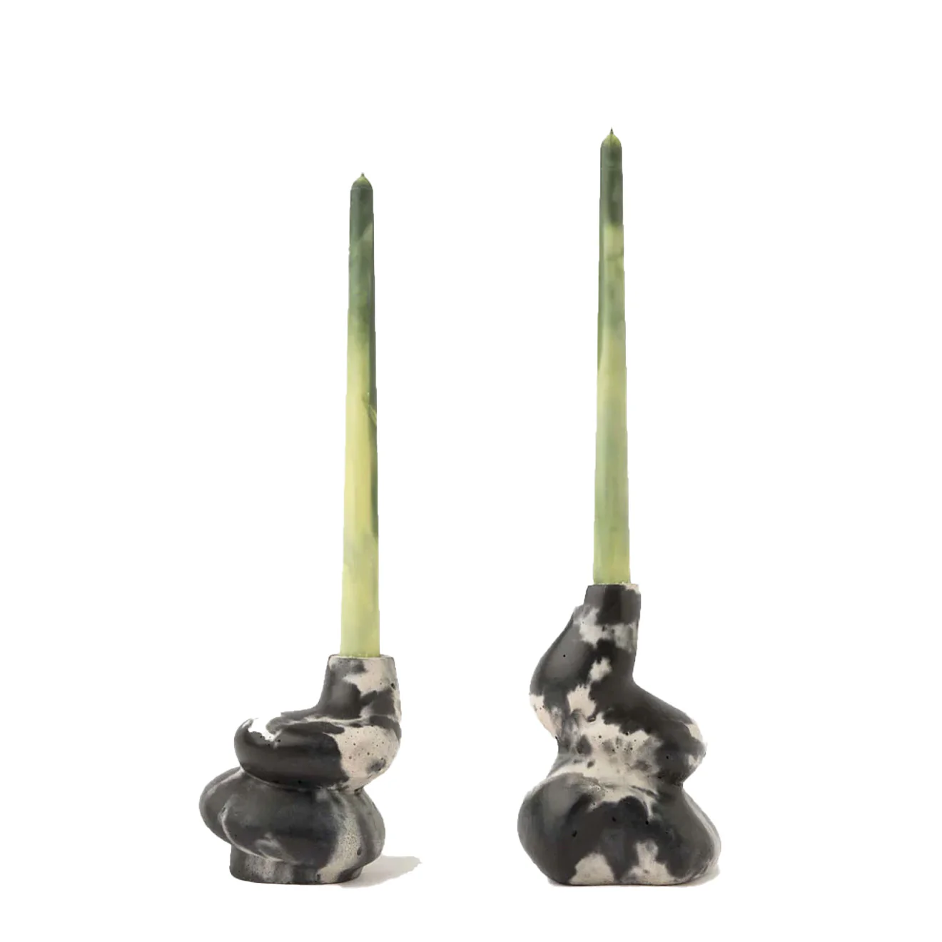 Smith And Goat Cuddle Globs Concrete Candle Holder Mono - Image 2