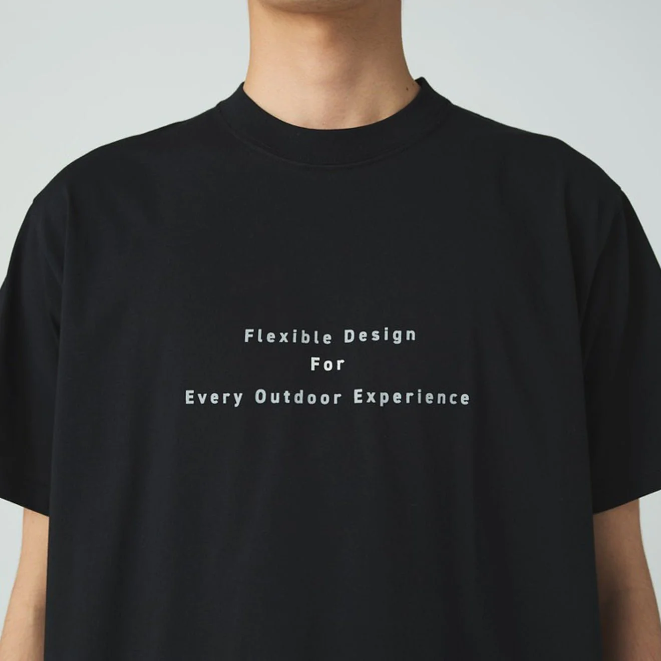 Snow Peak Back Printed Logo T-Shirt Black - Image 3