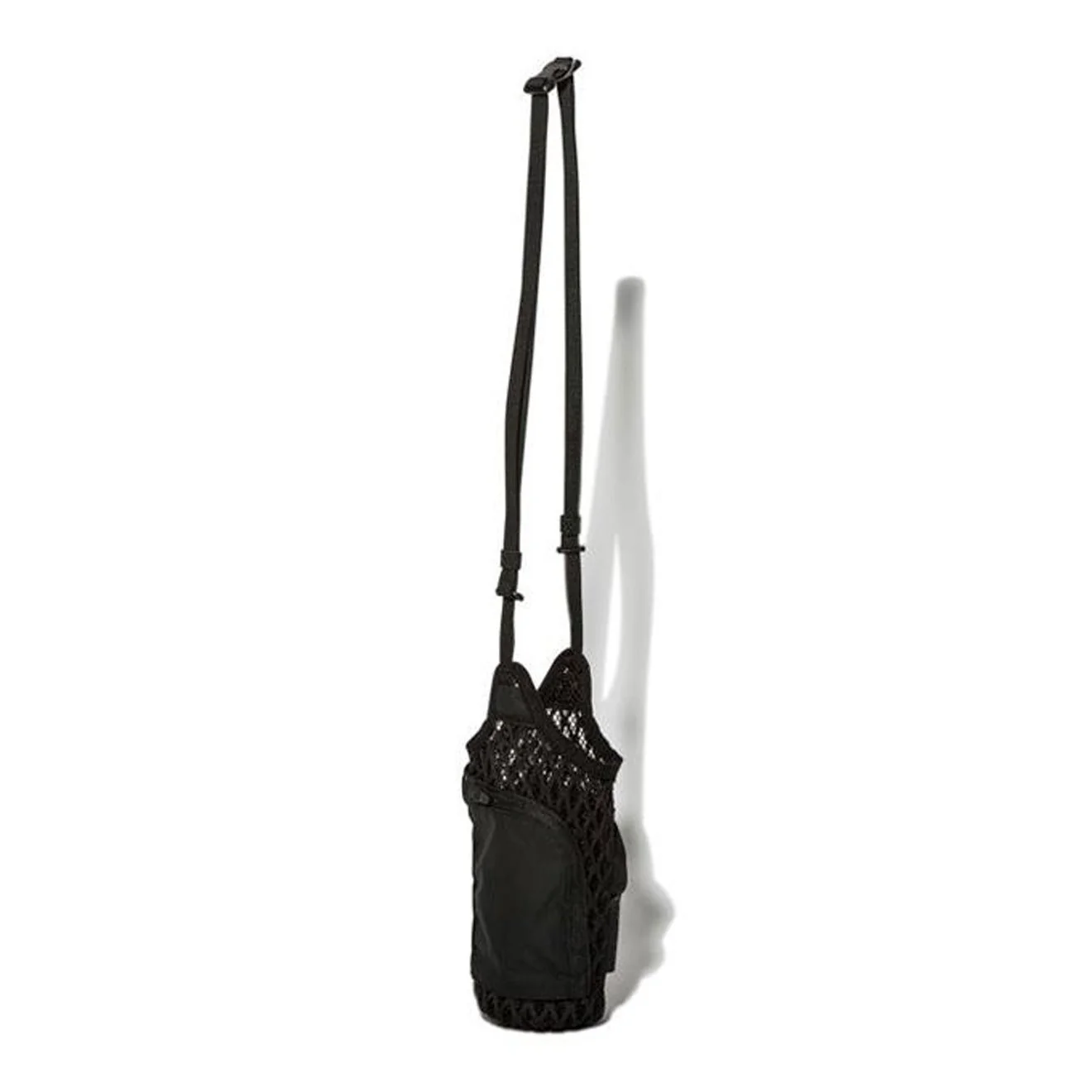 Snow Peak Double Face Mesh Bottle Carrier Black