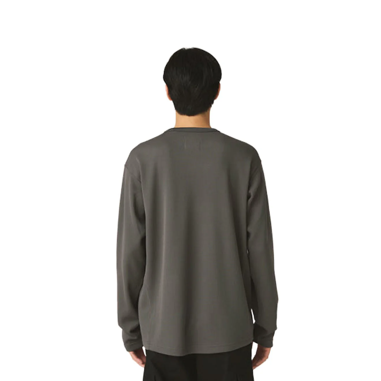 Snow Peak Dry Thermal L/S T-Shirt Charcoal - Image 3