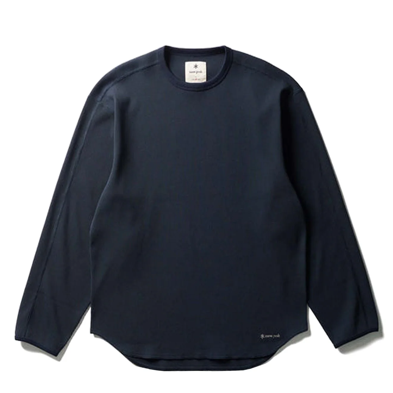 Snow Peak Dry Waffle L/S T-Shirt Dark Navy