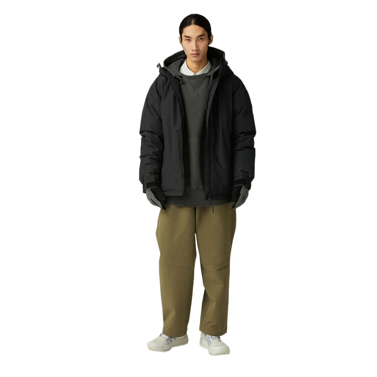 Snow Peak Fire Resistant 2L Down Jacket Navy - Image 3