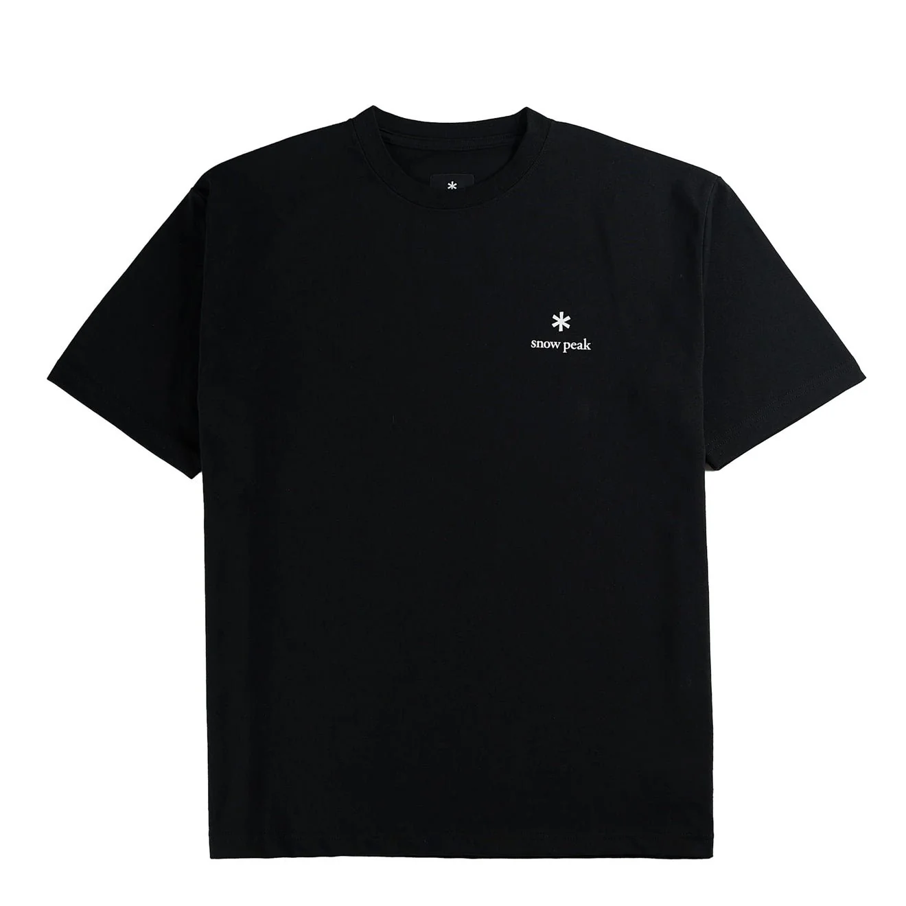 Snow Peak Logo T-Shirt Black
