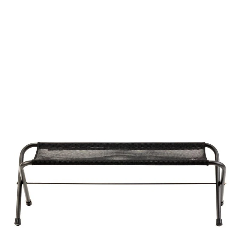 Snow Peak Mesh Folding Bench Black - Image 2