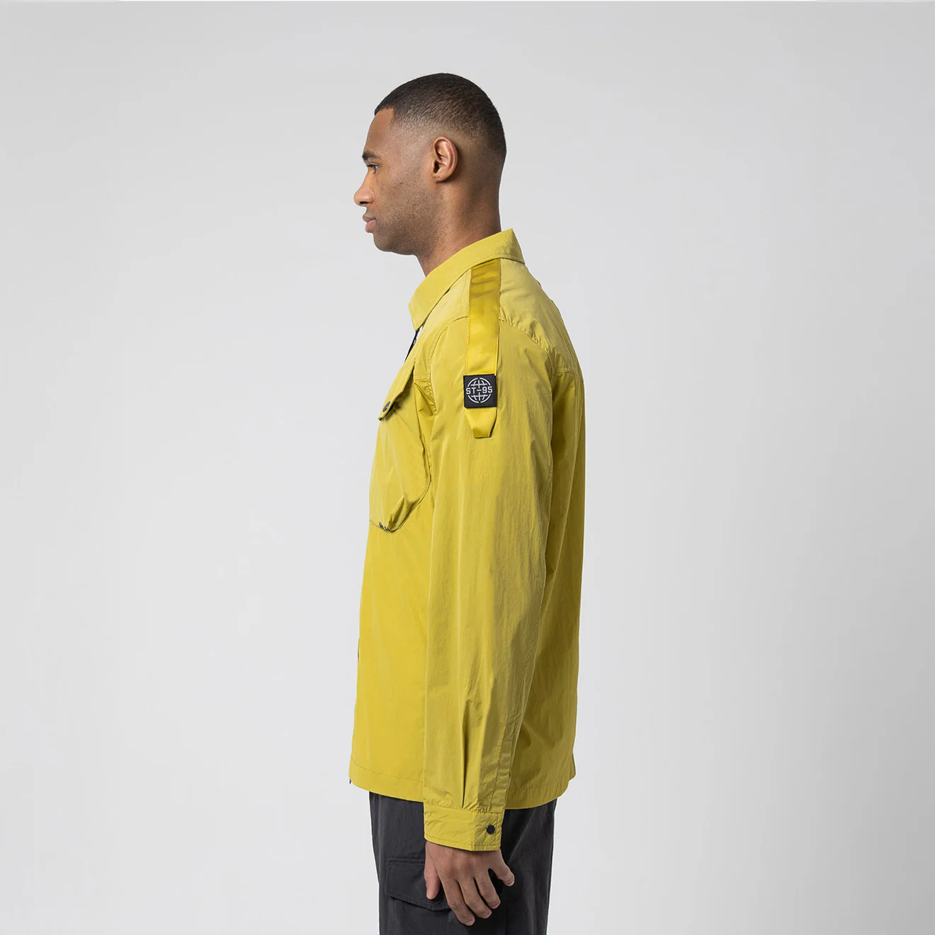 ST95 Ballute Overshirt Dark Yellow - Image 4