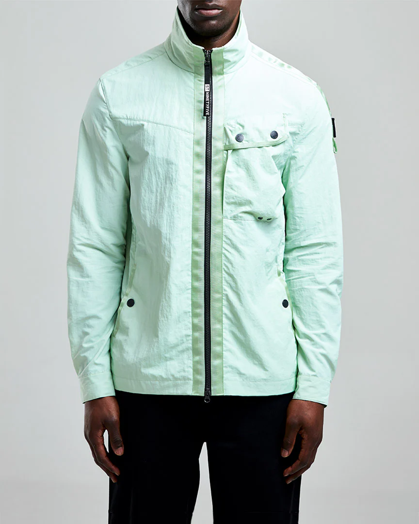 ST95 Ballute Overshirt Light Green - Image 2
