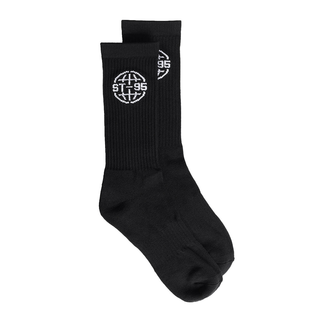ST95 Globe Socks Black