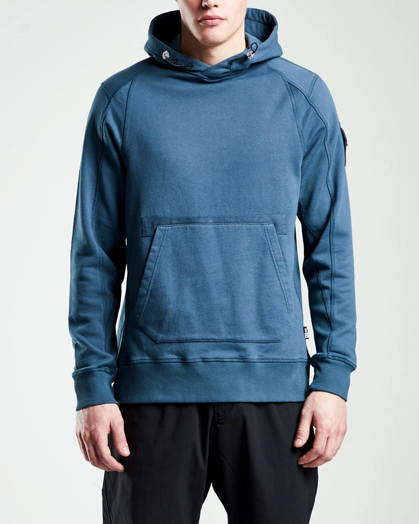 ST95 Hooded Sweat Mid Blue - Image 2