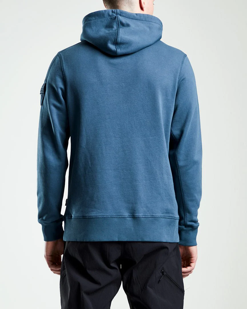 ST95 Hooded Sweat Mid Blue - Image 4